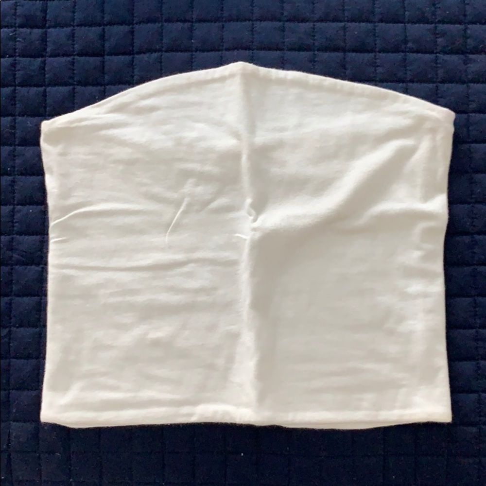 White Brandy Melville Tube Top